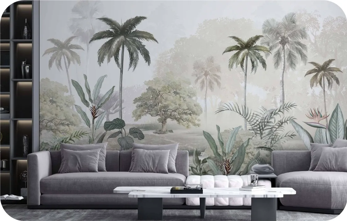 Inspiring and Cozy  Living Room Wallpaper Ideas